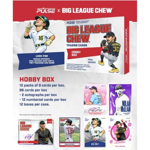 2026 Pulse Big League Chew Hobby Box