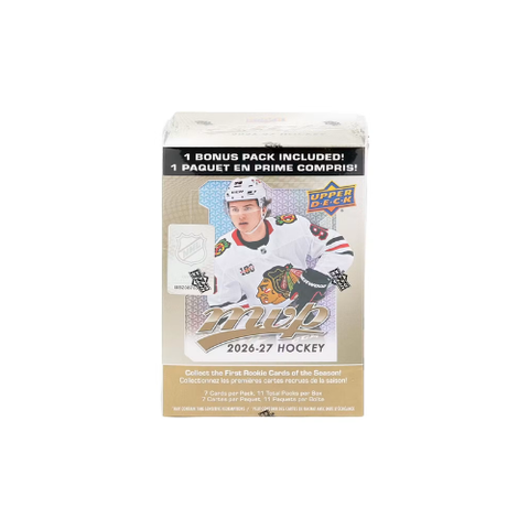 2026/27 Upper Deck MVP Hockey Blaster Box