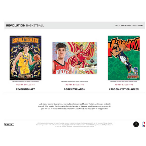 2024/25 Panini Revolution Basketball Hobby Box