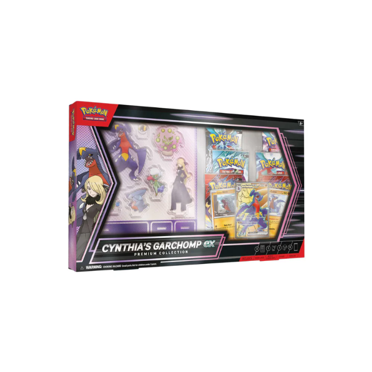 Pokemon Cynthia's Garchomp ex Premium Collection Box– Total Sports