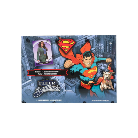 2025 Upper Deck Fleer Brilliants Superman Mega Box