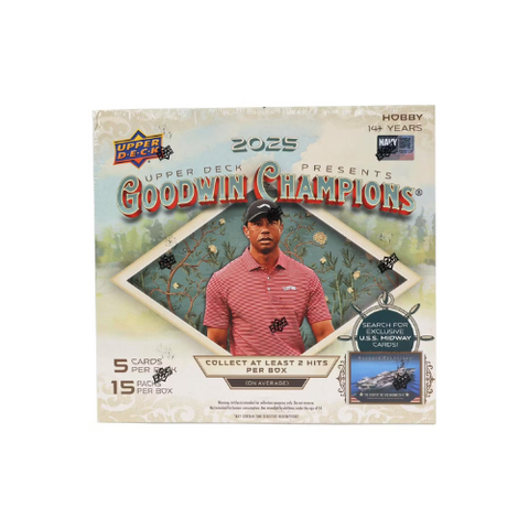 2025 Upper Deck Goodwin Champions Hobby Box