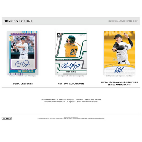2025 Panini Donruss Baseball Hobby Box