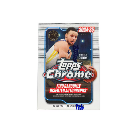 2025 Topps Chrome Basketball Blaster Box