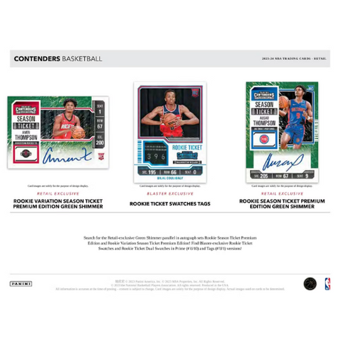 2023/24 Panini Contenders Basketball 5-Pack Blaster Box