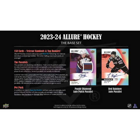 2023/24 Upper Deck Allure Hockey Hobby Box