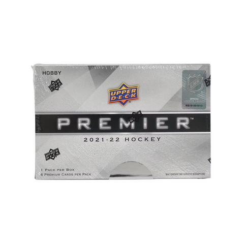 2021/22 Upper Deck Premier Hockey Hobby Box