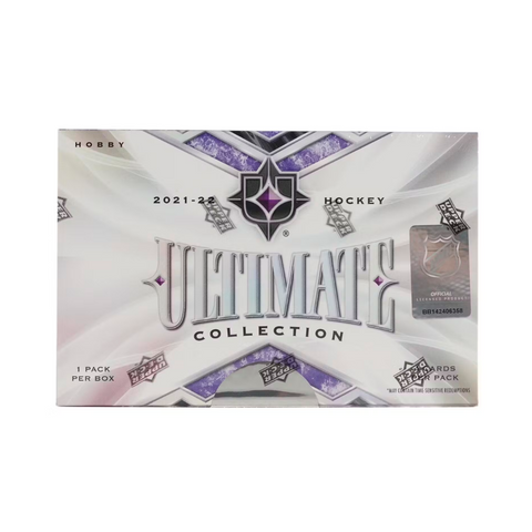 2021/22 Upper Deck Ultimate Collection Hockey Hobby Box