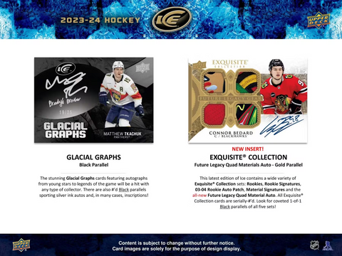 2023/24 Upper Deck Ice Hockey Hobby Box