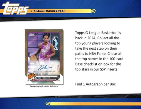2023-24 TOPPS G LEAGUE BASKETBALL