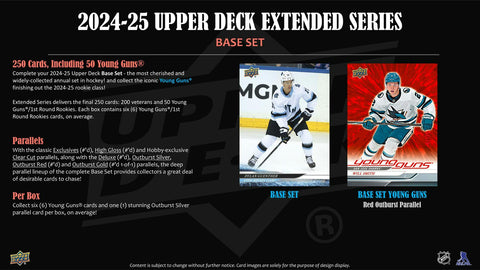 2024-25 Upper Deck Extended Hobby Box