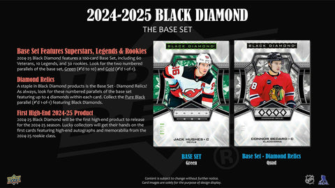 2024/25 Upper Deck Black Diamond Hockey Hobby Box