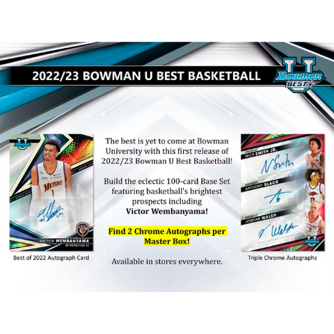 2022/23 Bowman University's Best Basketball Hobby Box