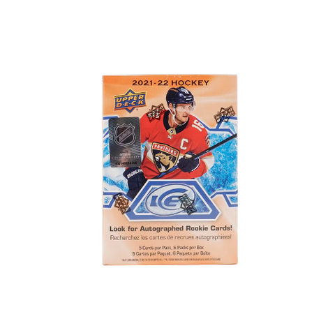 2021/22 Upper Deck Ice Hockey 6-Pack Blaster Box