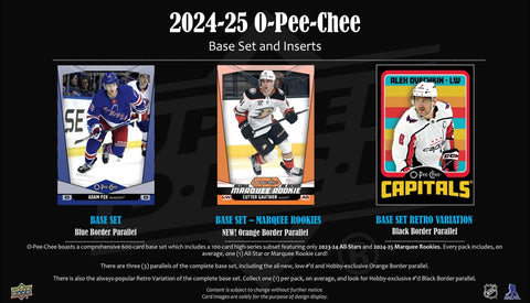 2024/25 Upper Deck O-Pee-Chee Hockey Hobby Box