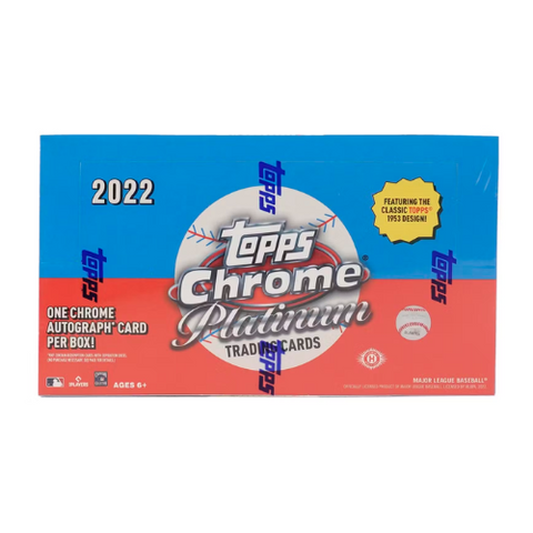 2022 Topps Chrome Platinum Anniversary Baseball Hobby Box