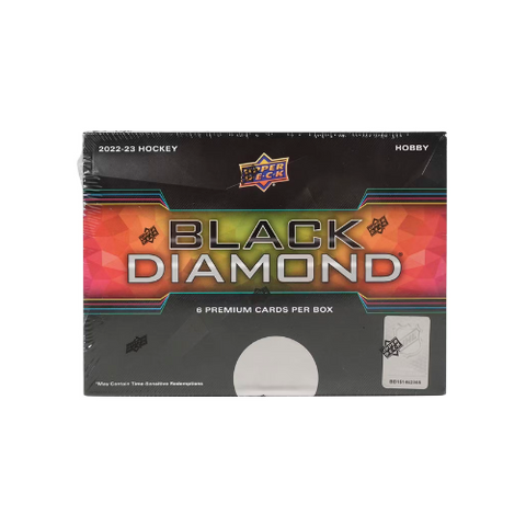 2022/23 Upper Deck Black Diamond Hockey Hobby Box
