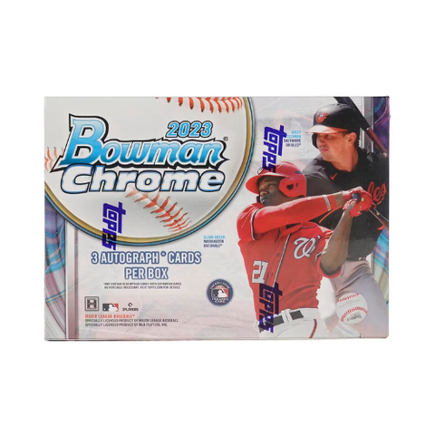 2023 Bowman Chrome Baseball HTA Choice Box