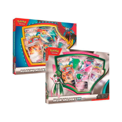 Pokemon Roaring Moon / Iron Valiant ex Box