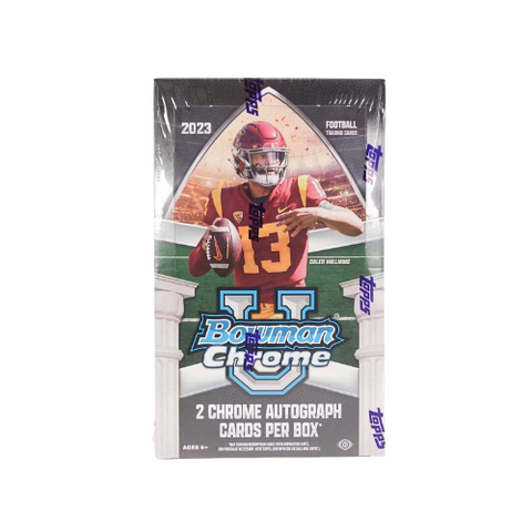 2023 Bowman University Chrome Football Hobby Box