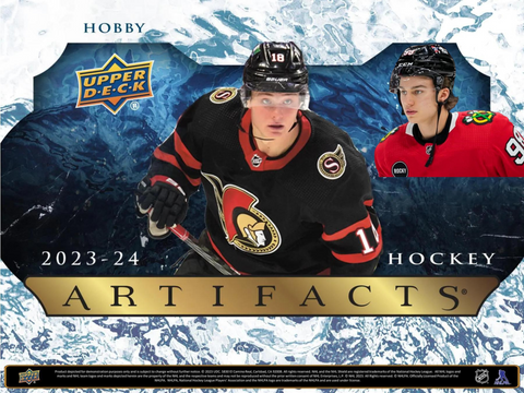 2023/24 Upper Deck Artifacts Hockey Hobby Box
