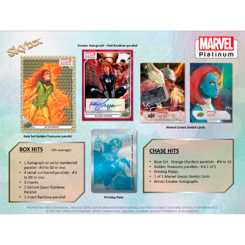 2024 Upper Deck Marvel Platinum Hobby Box