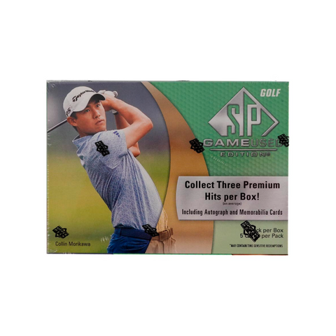 2024 Upper Deck SP Game Used Golf Hobby Box