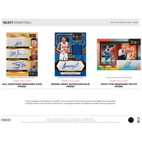 2023/24 Panini Select Basketball Hobby Box