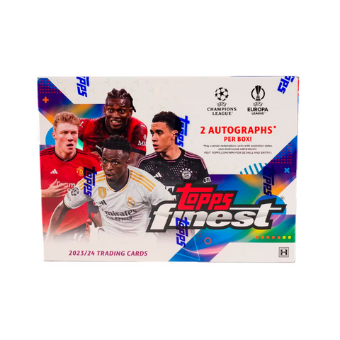 2023/24 Topps UEFA Club Competitions Finest Soccer Hobby Box