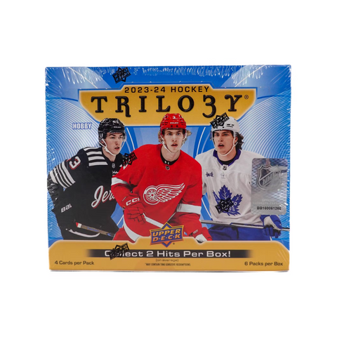 2023/24 Upper Deck Trilogy Hockey Hobby Box