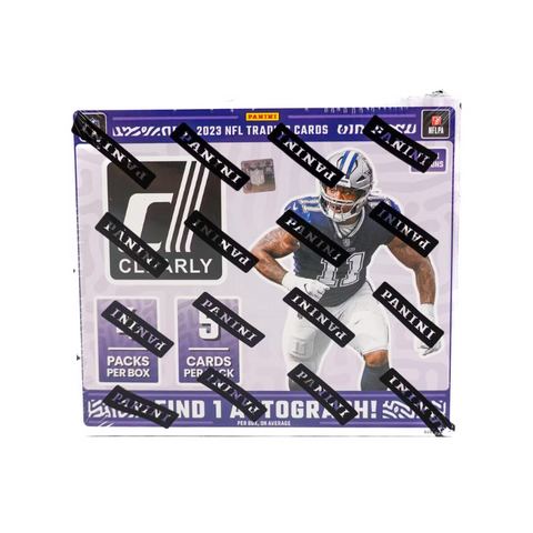 2023 Panini Clearly Donruss Football Hobby Box