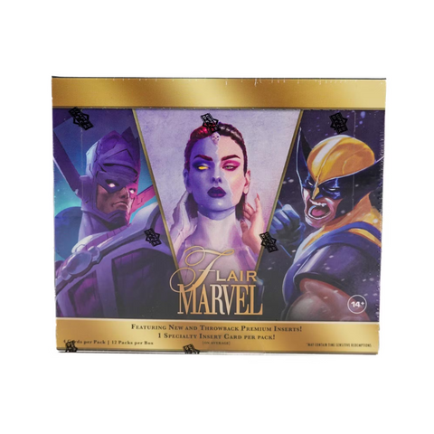 2023 Upper Deck Marvel Flair Trading Cards Hobby Box