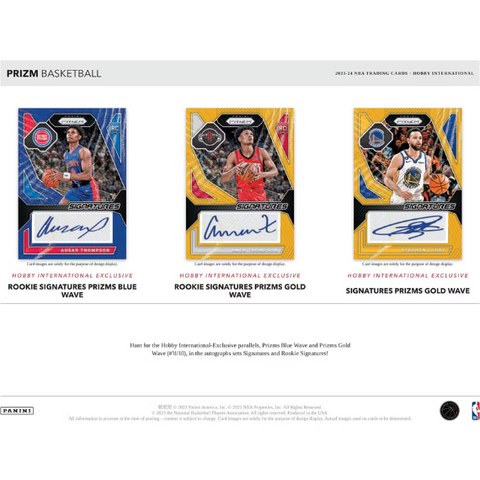 2023/24 Panini Prizm Basketball International Hobby Box