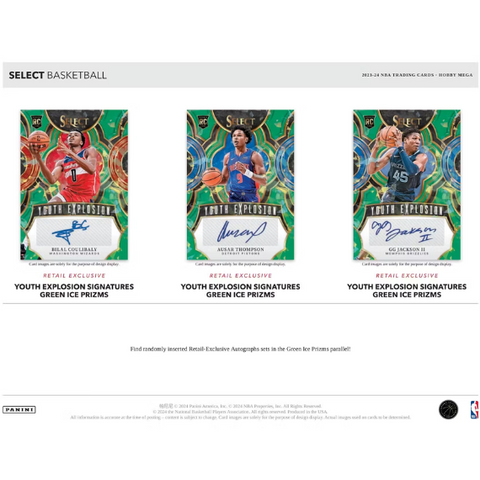 2023/24 Panini Select Basketball Hobby Mega Box
