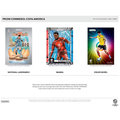 2023/24 Panini Prizm Copa America Soccer Hobby Box