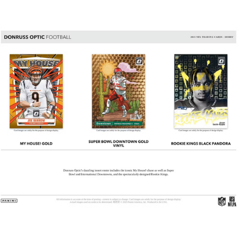 2023 Panini Donruss Optic Football Hobby Box