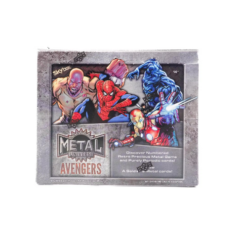 2024 Upper Deck Marvel Metal Universe Avengers Trading Cards Hobby Box