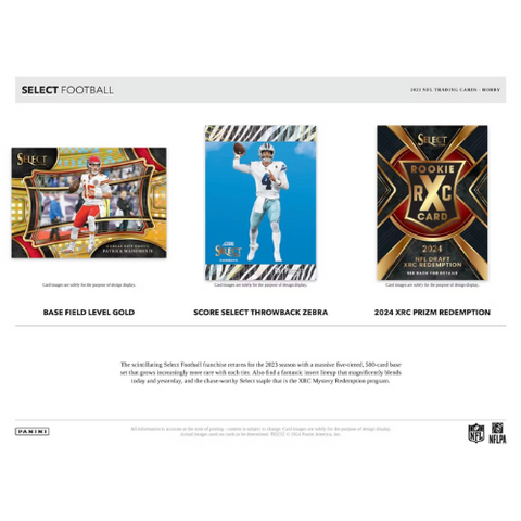 2023 Panini Select Football Hobby Box