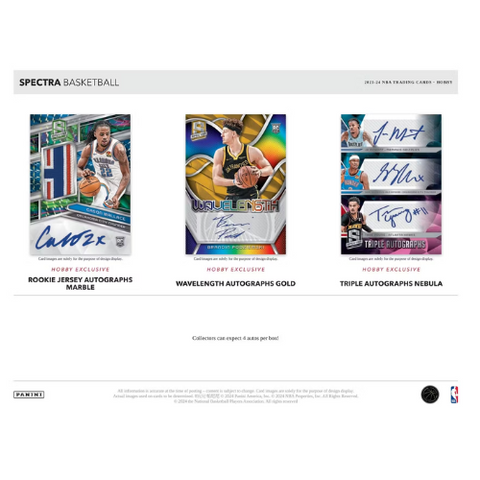 2023/24 Panini Spectra Basketball Hobby Box