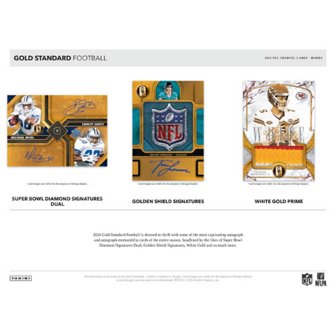 2024 Panini Gold Standard Football Hobby Box