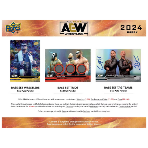 2024 Upper Deck All Elite Wrestling Hobby Box