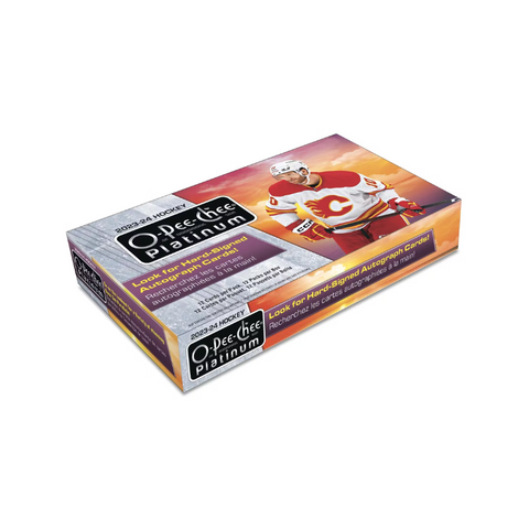 2023/24 Upper Deck O-Pee-Chee Platinum Hockey Hobby Box