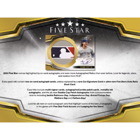 2024 Topps Five Star Baseball Hobby Box