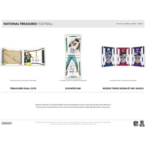 2023 Panini National Treasures Football Hobby Box