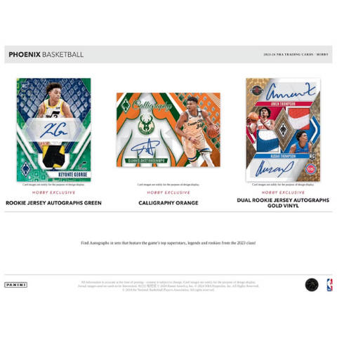 2023/24 Panini Phoenix Basketball Hobby Box
