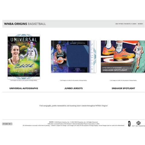 2024 Panini WNBA Origins Basketball Hobby