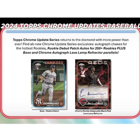 2024 Topps Chrome Update Series Baseball Hobby Box