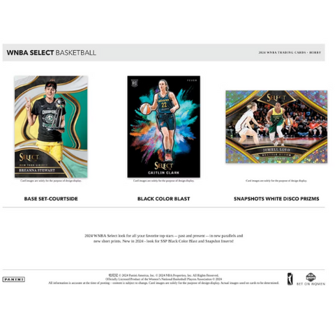 2024 Panini Select WNBA Basketball Hobby Box