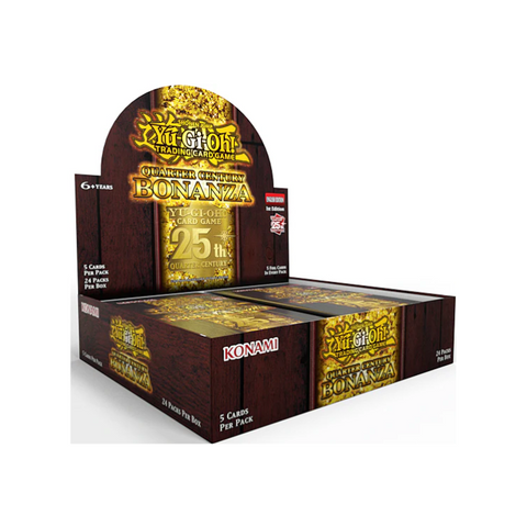 Yugioh Quarter Century Bonanza Booster Box 1st Edition