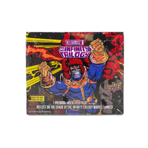 2023 Upper Deck Marvel Allegiance The Infinity Trilogy Hobby Box